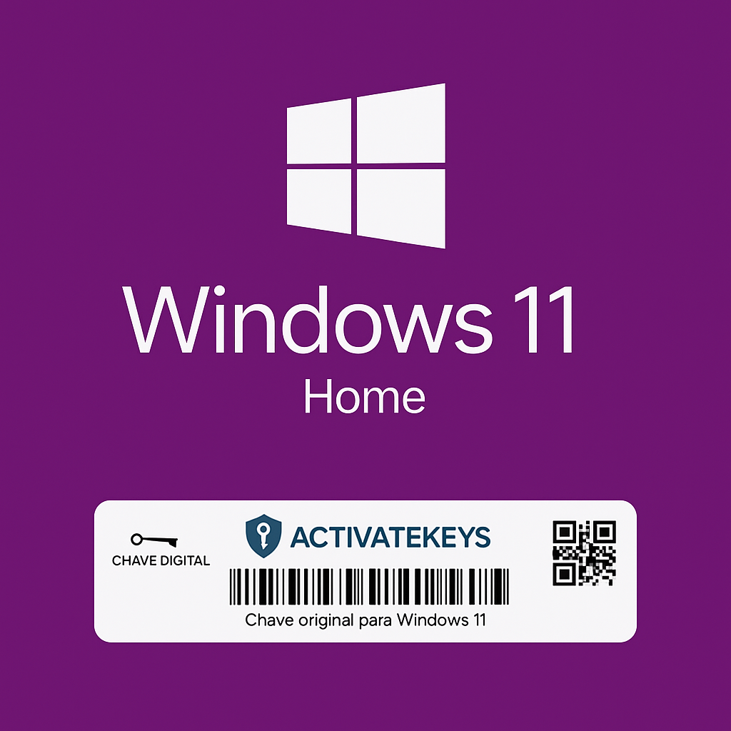 Licença Microsoft Windows 11 Home 64 bits ESD – Vitalício
