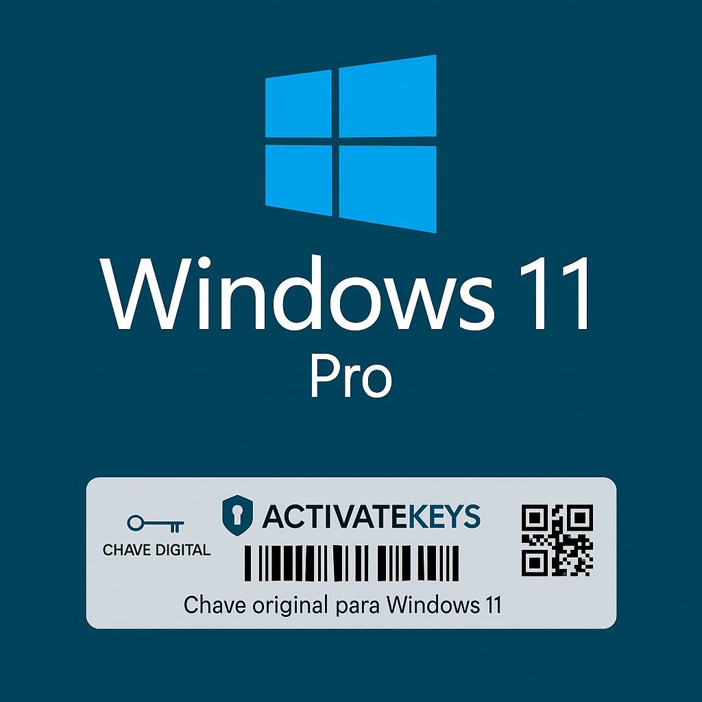 Licença Microsoft Windows 11 Pro 64 bits ESD – Vitalício