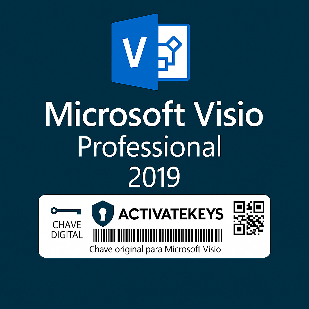 Licença Microsoft Visio 2019 Professional - Vitalício