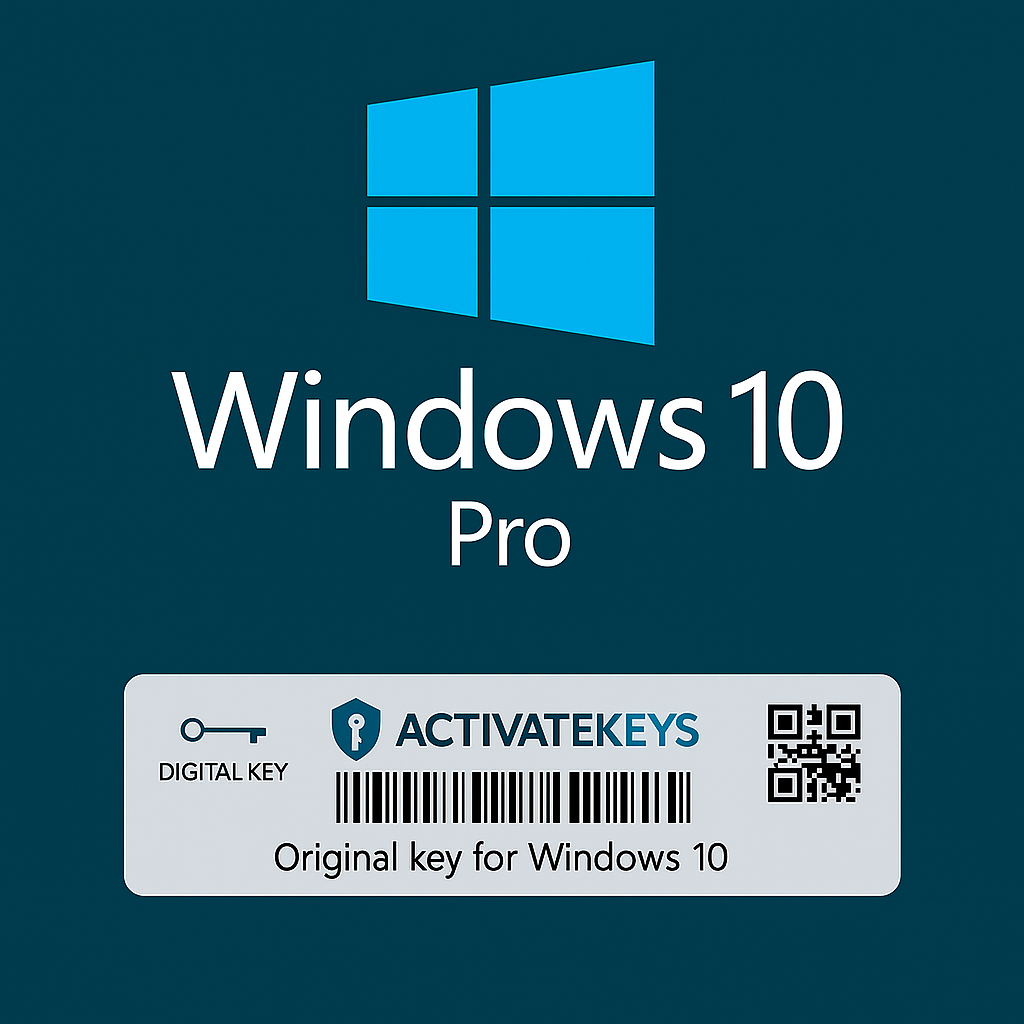 Microsoft Windows 10 Pro License 32/64-bit ESD – Lifetime