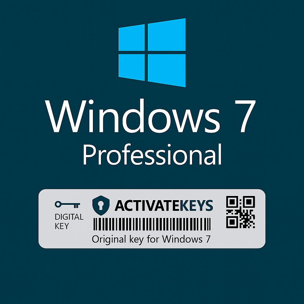 Microsoft Windows 7 Professional License