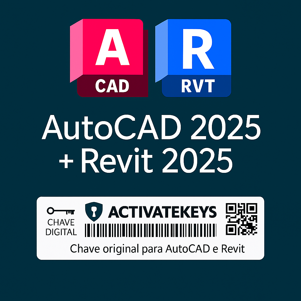 Licenças Autocad + Revit 2025 – Licença Anual