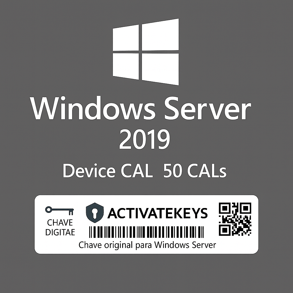 Cal de Acesso Remoto Windows Server 2019 – 50 dispositivos
