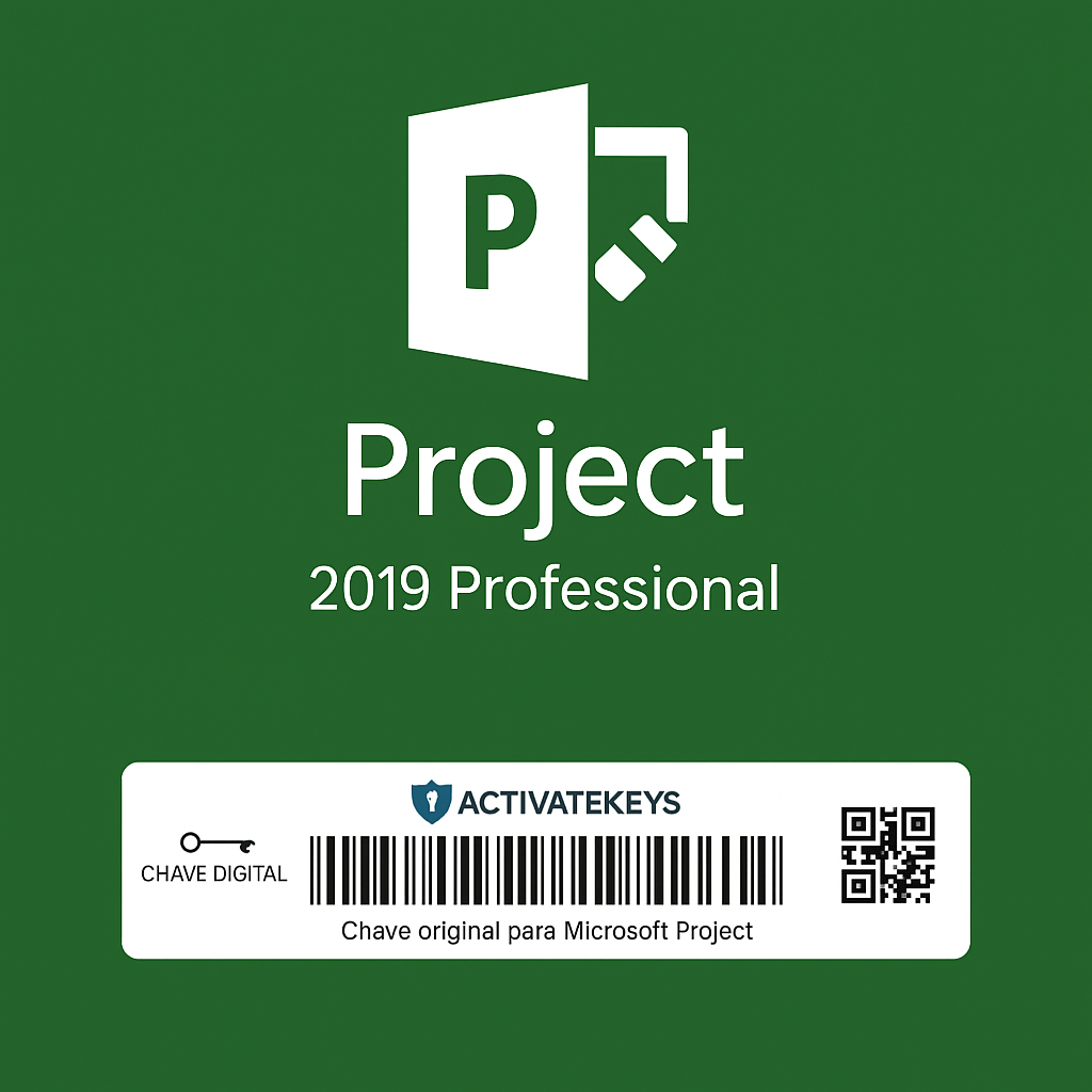 Licença Microsoft Project Professional 2019 ESD – Vitalício