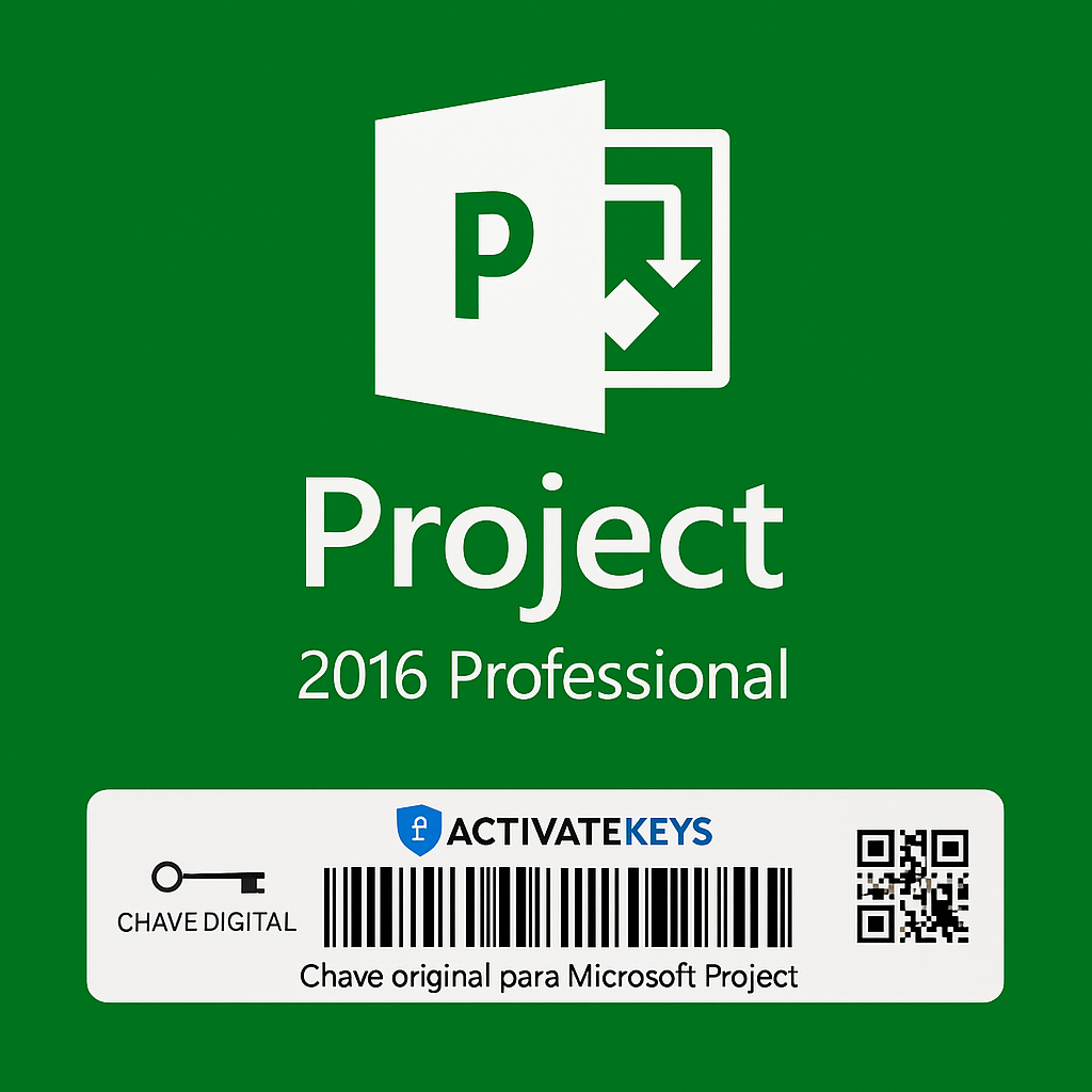 Licença Microsoft Project Professional 2016 ESD – Vitalício