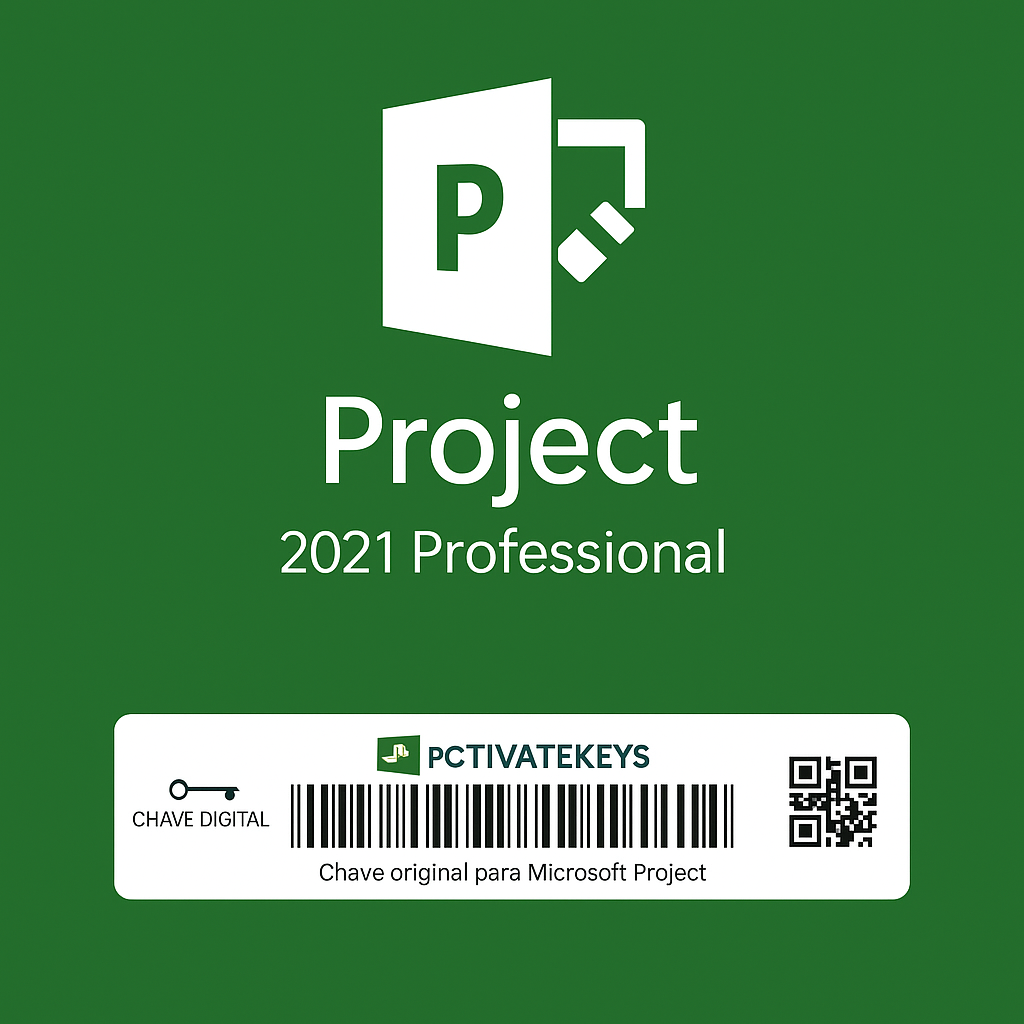 Licença Microsoft Project Professional 2021 ESD – Vitalício