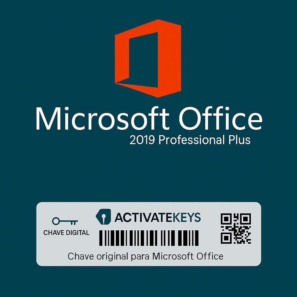Licença Microsoft Office 2019 Professional Plus - Vitalício