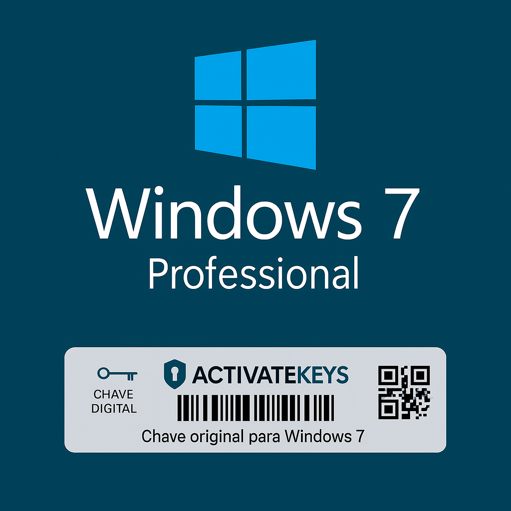Licença Microsoft Windows 7 Professional