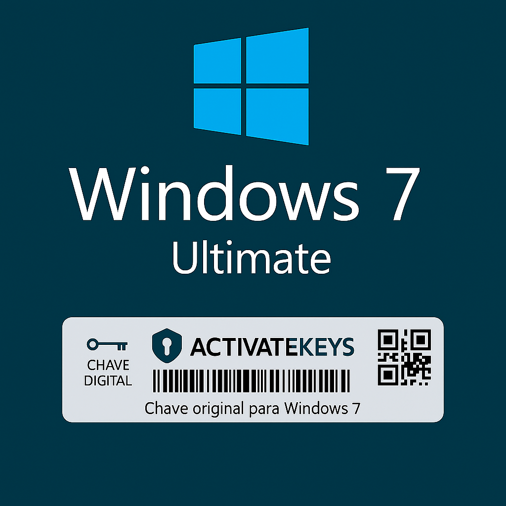Licença Microsoft Windows 7 Ultimate